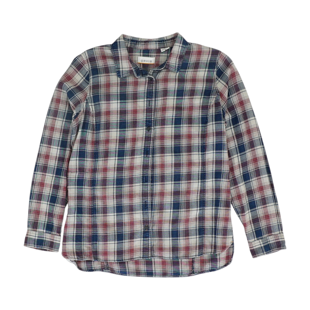 Multi Plaid Flannel Button Down