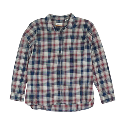 Multi Plaid Flannel Button Down