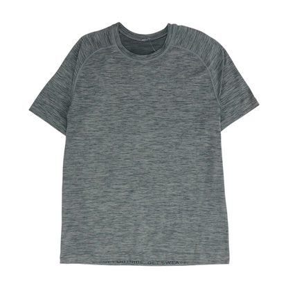 Gray Solid Active T-Shirt