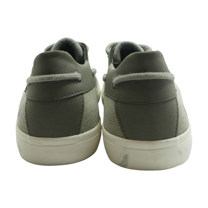 Gray Lace-Up Casual Shoes