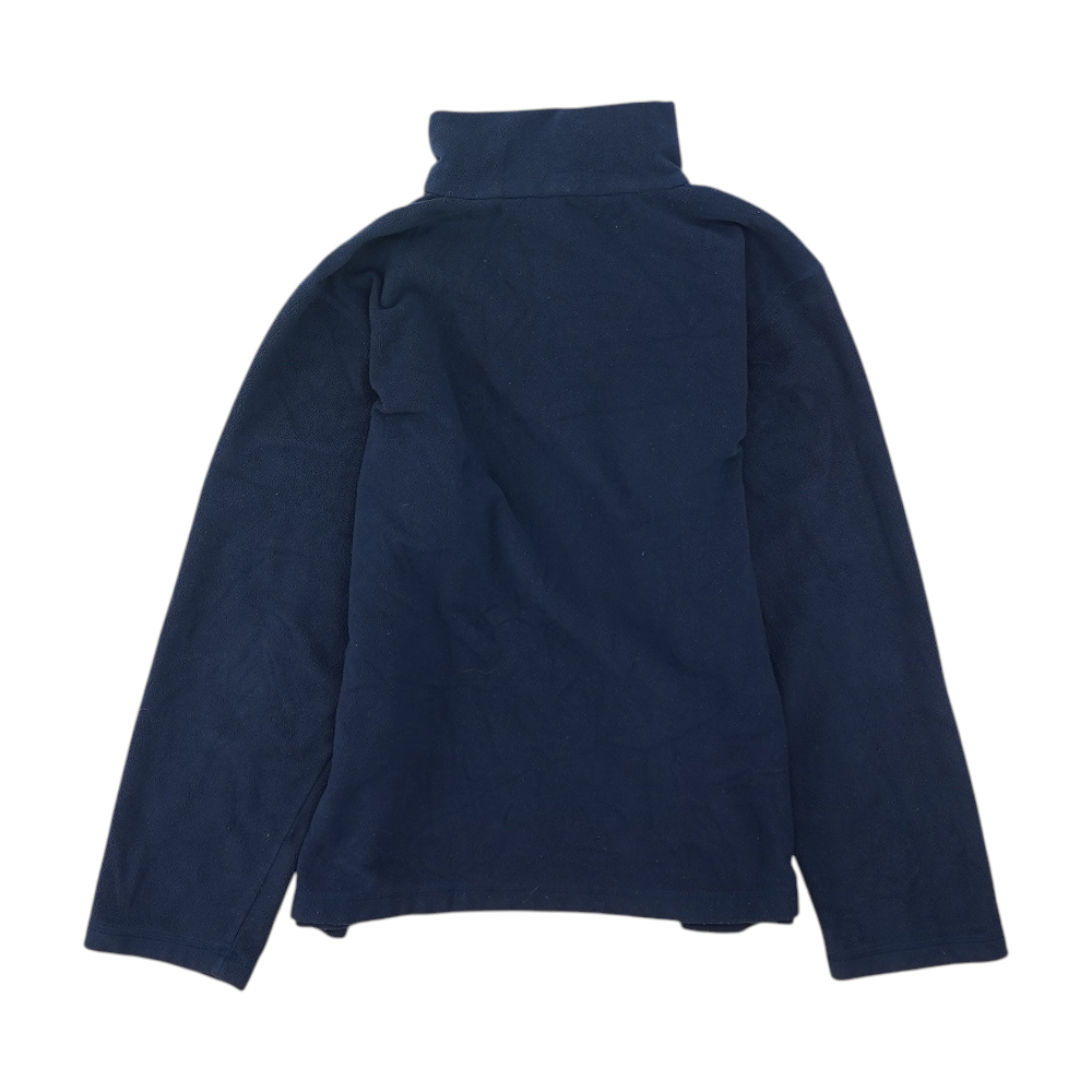 Navy Solid 1/4 Zip Pullover