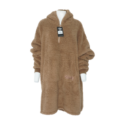 Tan Solid Robe