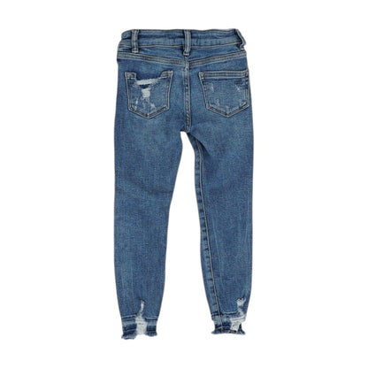 Blue Solid Jeans
