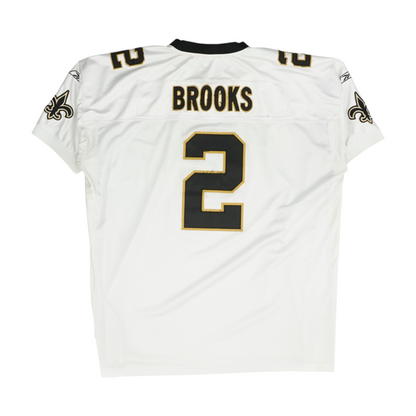 Men's White New Orleans Saints Short Sleeve Jersey