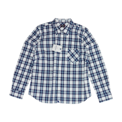Blue Plaid Button Down