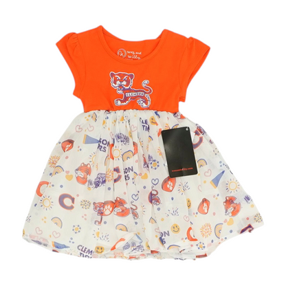 Multi Clemson Tigers Graphic Dress