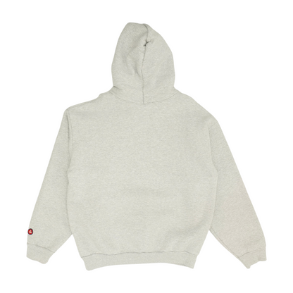 Gray Solid Hoodie Pullover