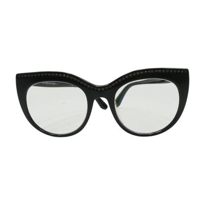 Black JU595/S Cat Eye Prescription Eyewear