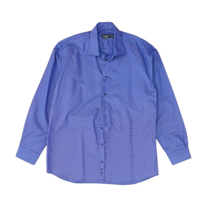 Blue Check Long Sleeve Button Down