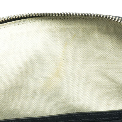 Navy Blue GG Supreme Large Duffle Bag