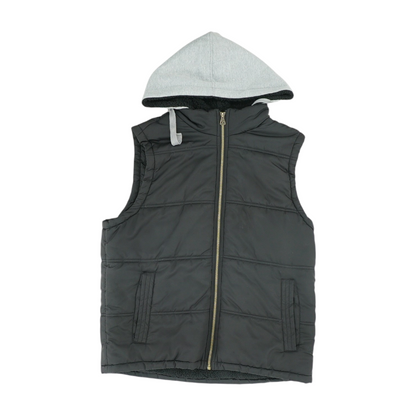 Black Solid Vest