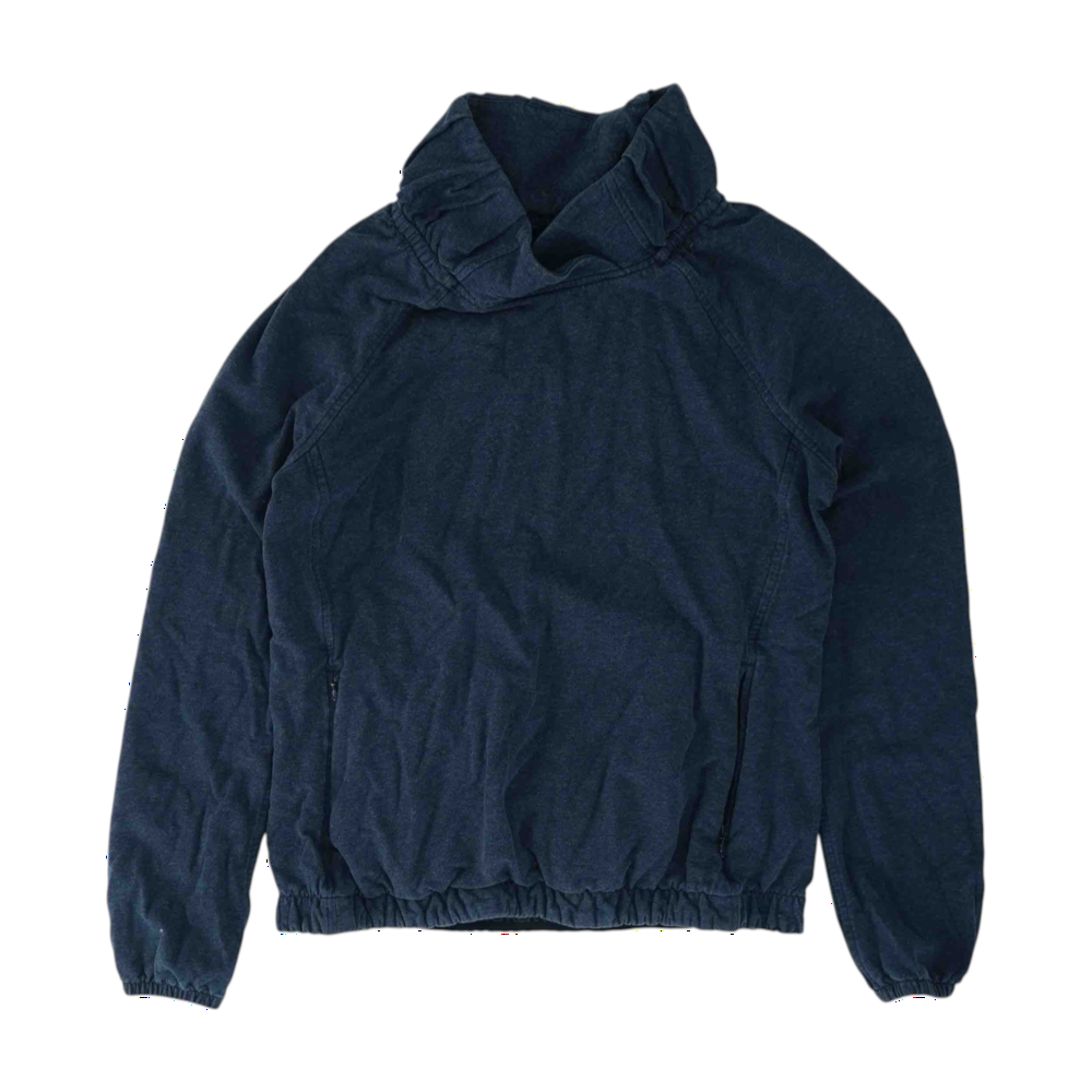 Navy Solid Sweatshirt Pullover