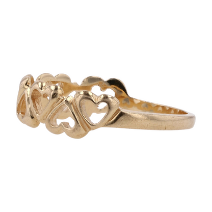 14K Yellow Gold Fashion Ring
