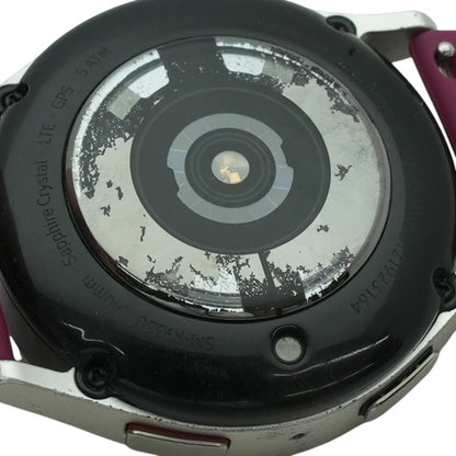 40mm Galaxy Watch6 Silver Smartwatch Purple Band S/M
