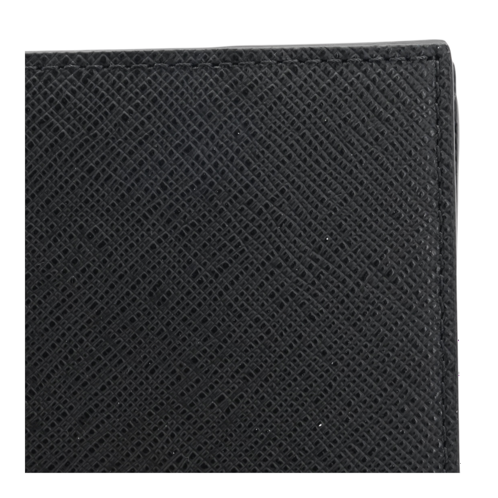 Black Sartorial Passport Holder