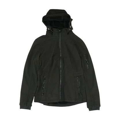 Black Solid Lightweight Jacket