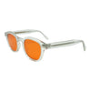 Clear Lemtosh Round Sunglasses