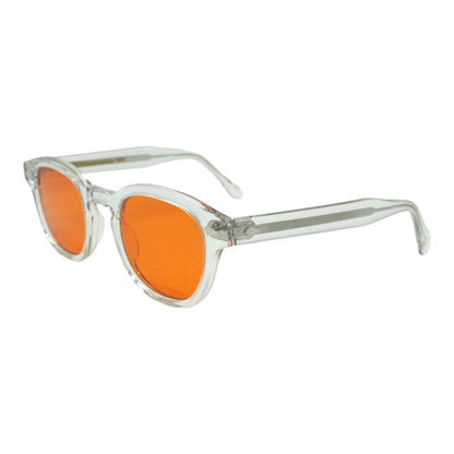 Clear Lemtosh Round Sunglasses