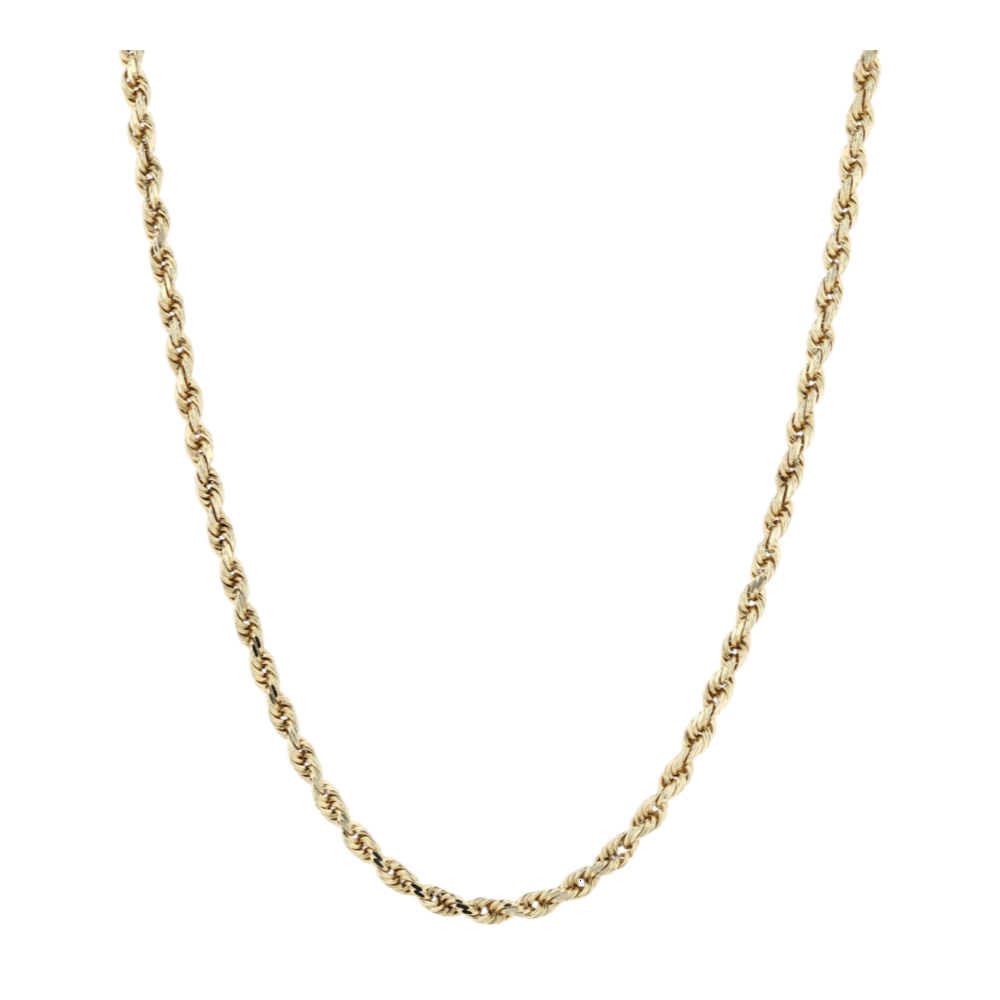 14K Yellow Gold Chain Necklace
