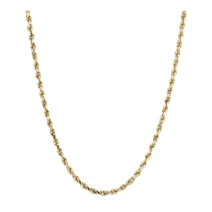 14K Yellow Gold Chain Necklace