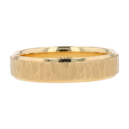 18K Yellow Gold Band