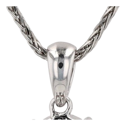 1/3 ctw 14K White Gold Diamond Pendant Necklace