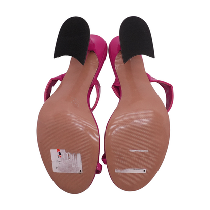 Pink Block Heels