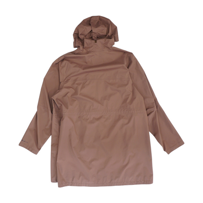 Mauve Solid Rain Jacket