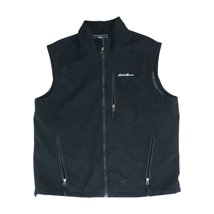 Black Solid Vest