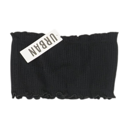 Black Cropped Blouse