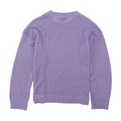 Purple Pullover Sweater