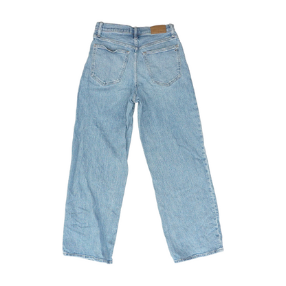 Blue Wide Leg Jeans