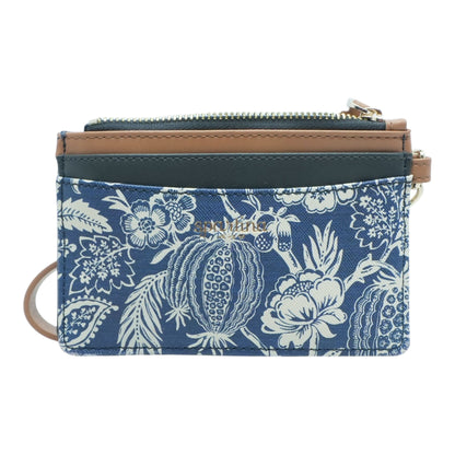 Blue Wristlet Wallet