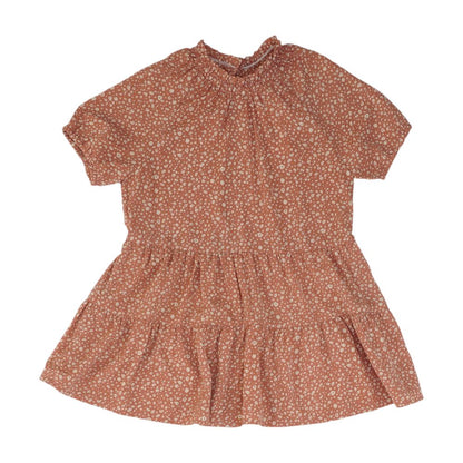 Mauve Animal Short Sleeve Blouse