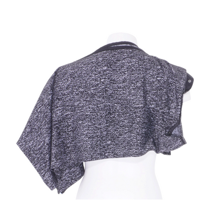Black Print Scarf