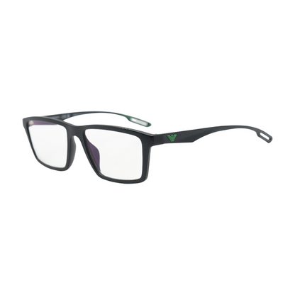 Black EA 4189U Square Prescription Eyewear