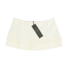 Ivory Mini Skort