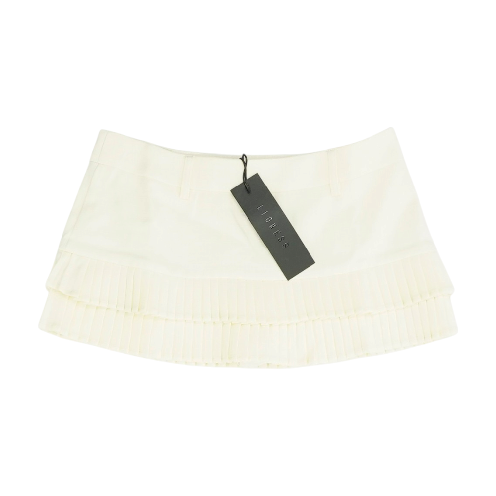 Ivory Mini Skort