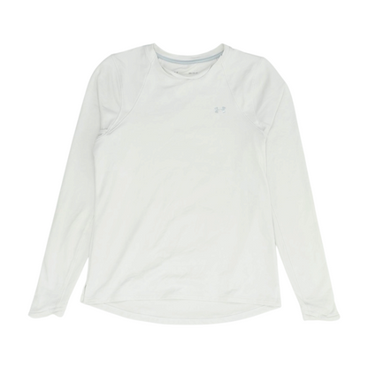 White Solid Active T-Shirt