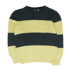 The Sunday Collective Charcoal Color Block Pullover Sweater – Image 1