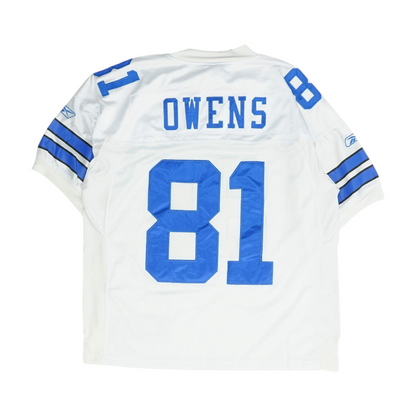 Men's White Dallas Cowboys Short Sleeve Jersey