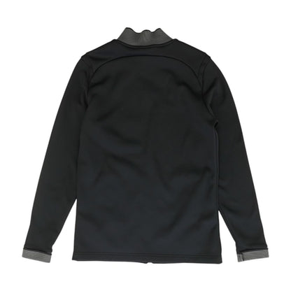 Black Solid Active Jacket