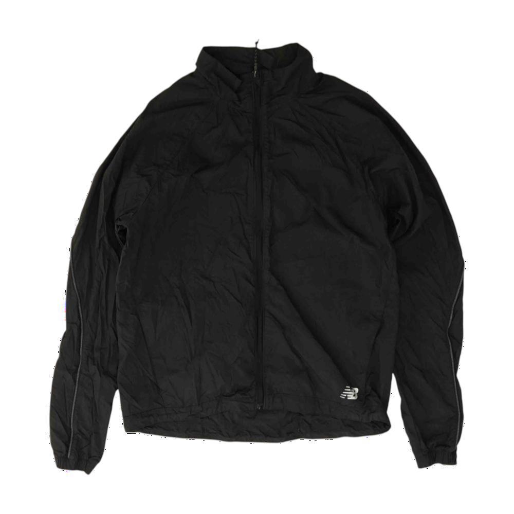 Black Solid Active Jacket