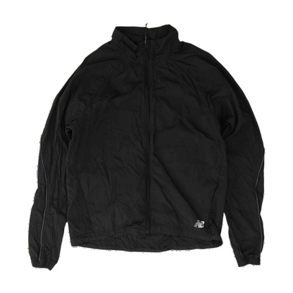 Black Solid Active Jacket