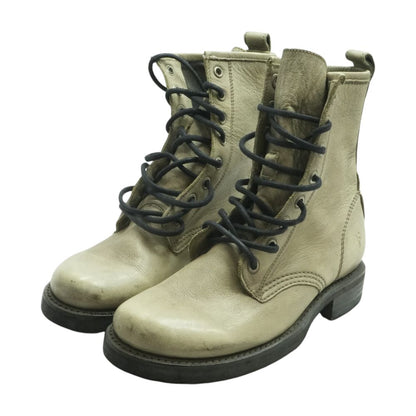 Beige Ankle Boots