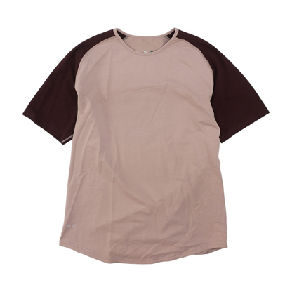 Mauve Solid Active T-Shirt