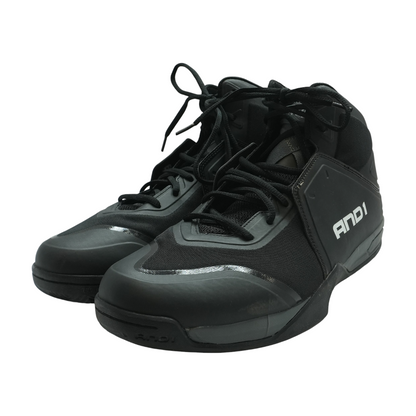 Black High-Top Athletic Shoes