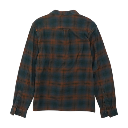 Brown Plaid Flannel Button Down