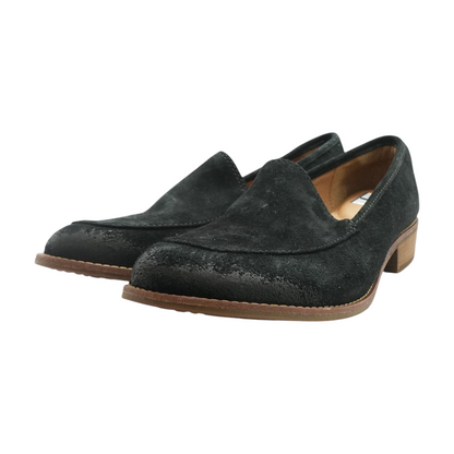 Black Slip-On Flats
