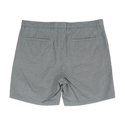 Black Houndstooth Chino Shorts